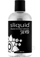 Sliquid Naturals Silver Silicone Vegan Intimate Lubricant...
