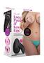 Secrets Lace Panty And Love Egg Rechargeable Panty Vibe With Remote Control - Plus Size - Turquoise